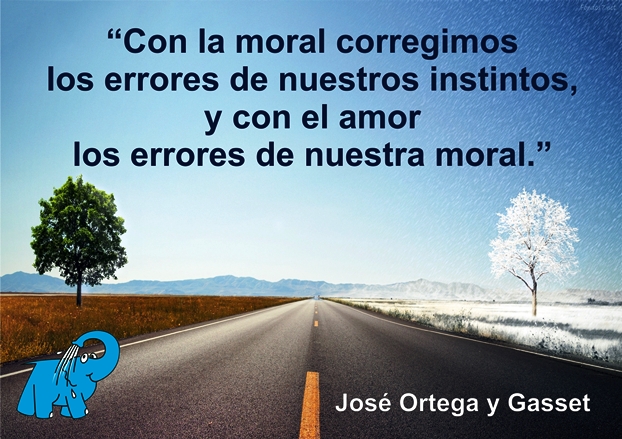 Una Enseñanza de Ortega y Gasset en la Frase del Día del Elefante Azul de Avilés